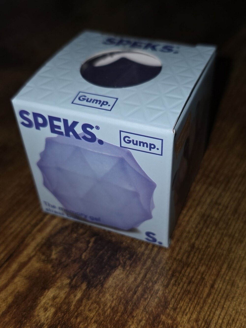 SPEKS Gump Purple Sensory Stress Toy